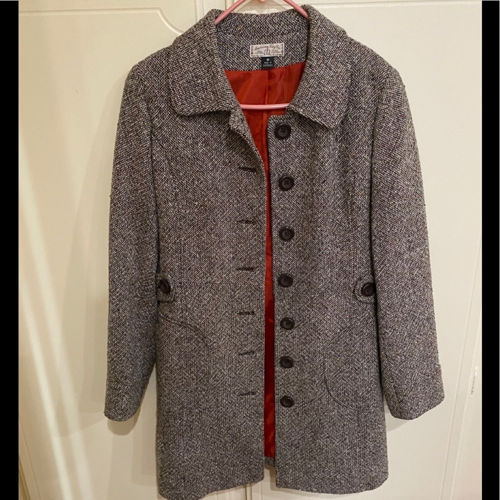 Warm Jersey winter coat - Picture 4 of 6
